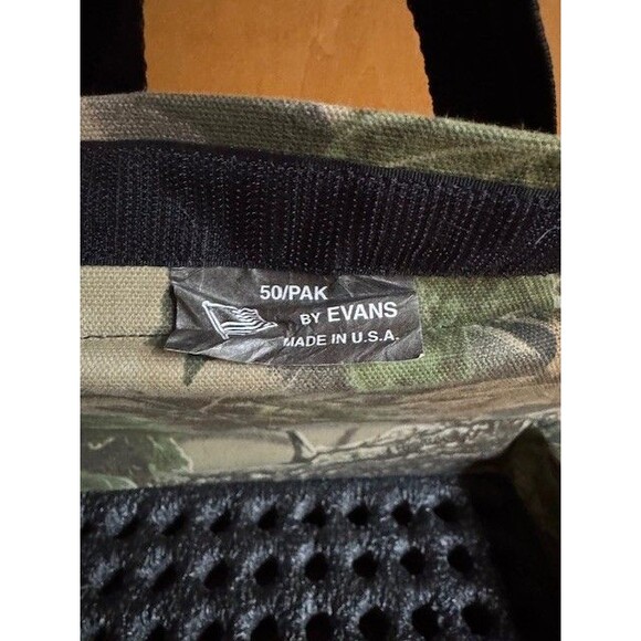 Vintage Realtree Camo Evans Cartridge Ammo Soft Bullet Shell Case 50 Made in USA - Picture 7 of 11